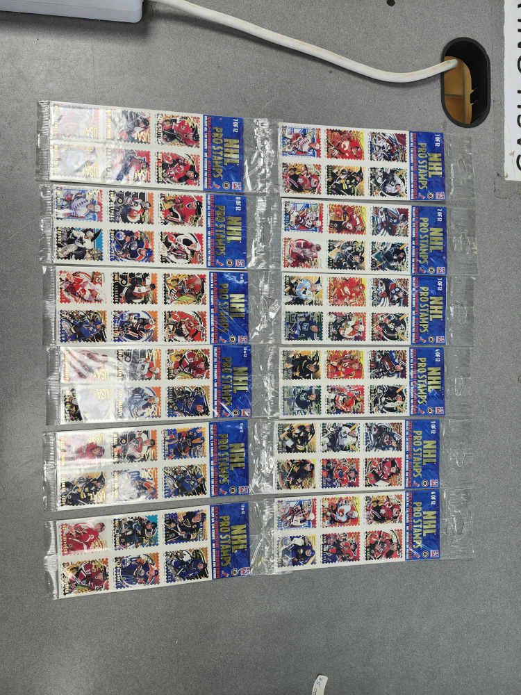 NHL Pro Stamps Collection