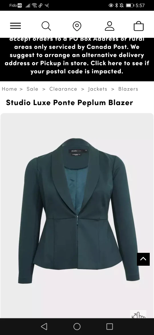 torrid large blazer - photo 2