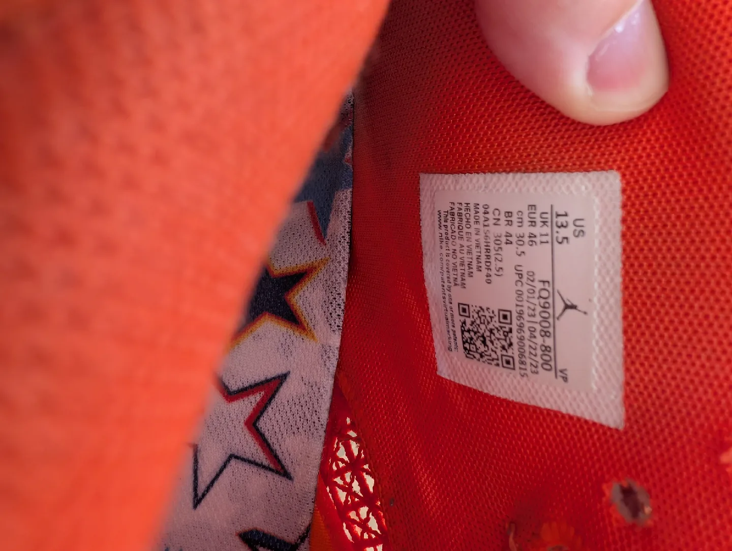 Air Jordan 38 'The Centre Star' WNBA Basketball Shoes - Size 12 image indicator(6)