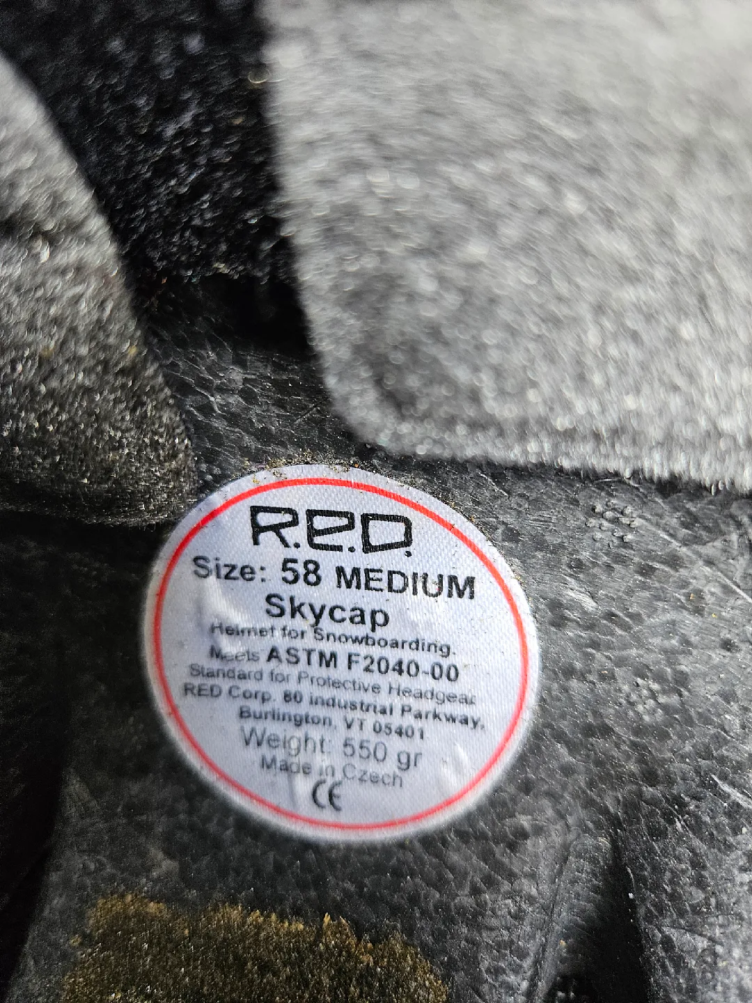 R.E.D. Skycap Snowboarding Helmet - Medium image indicator(3)