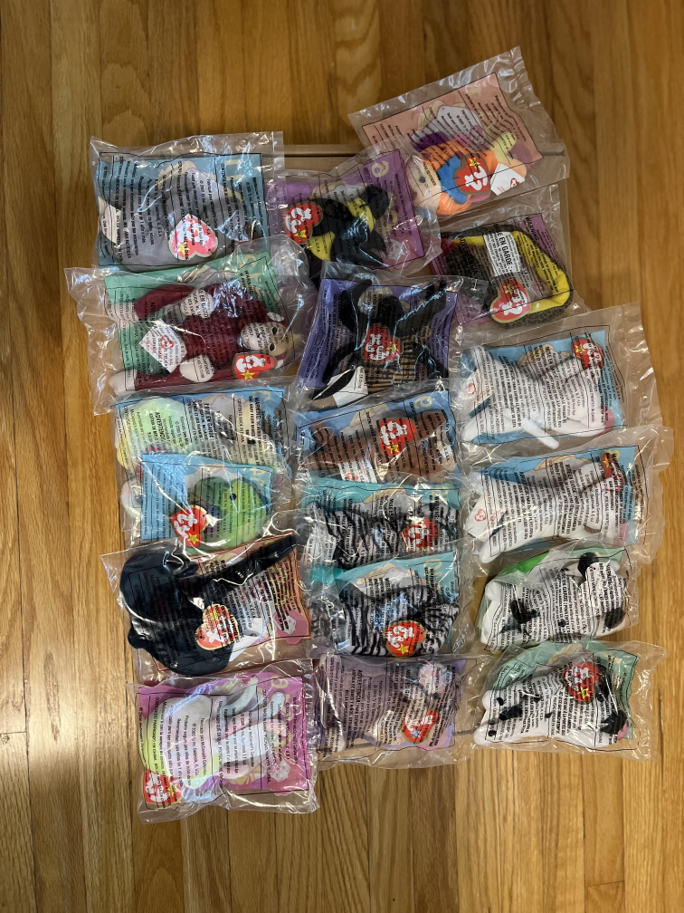 TY Beanie Babies McDonald's Teenie Beanies