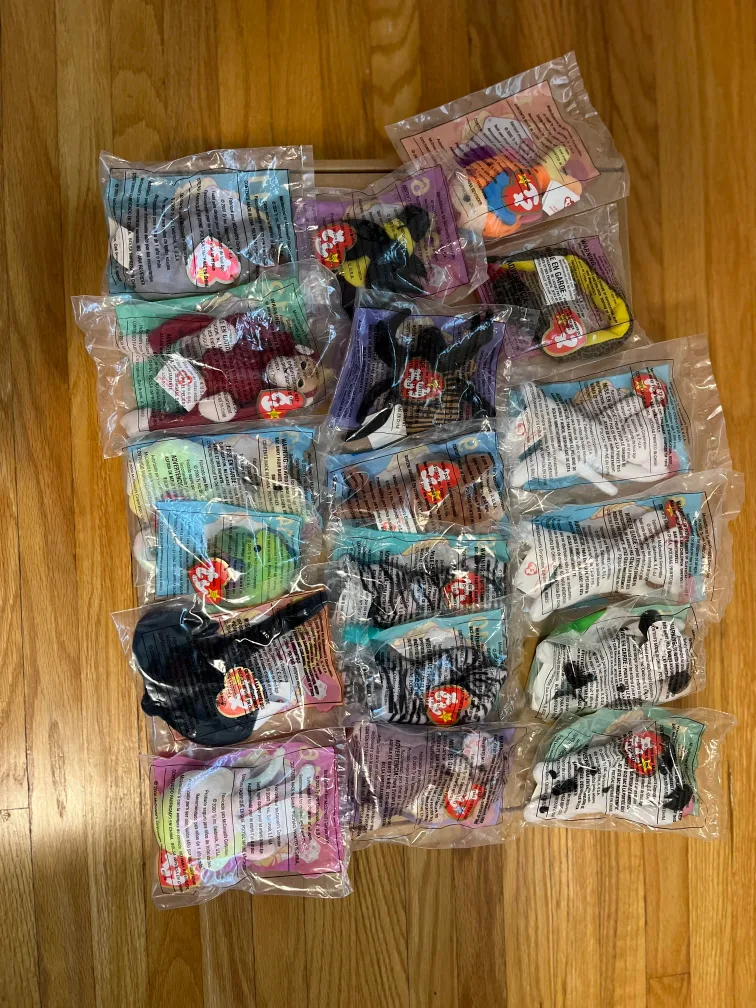 TY Beanie Babies McDonald's Teenie Beanies thumbnail