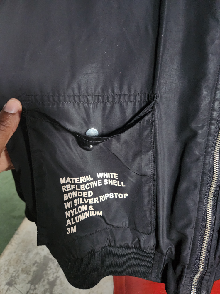 NASA Bomber Jacket - Black, Nylon & Aluminum - photo 2