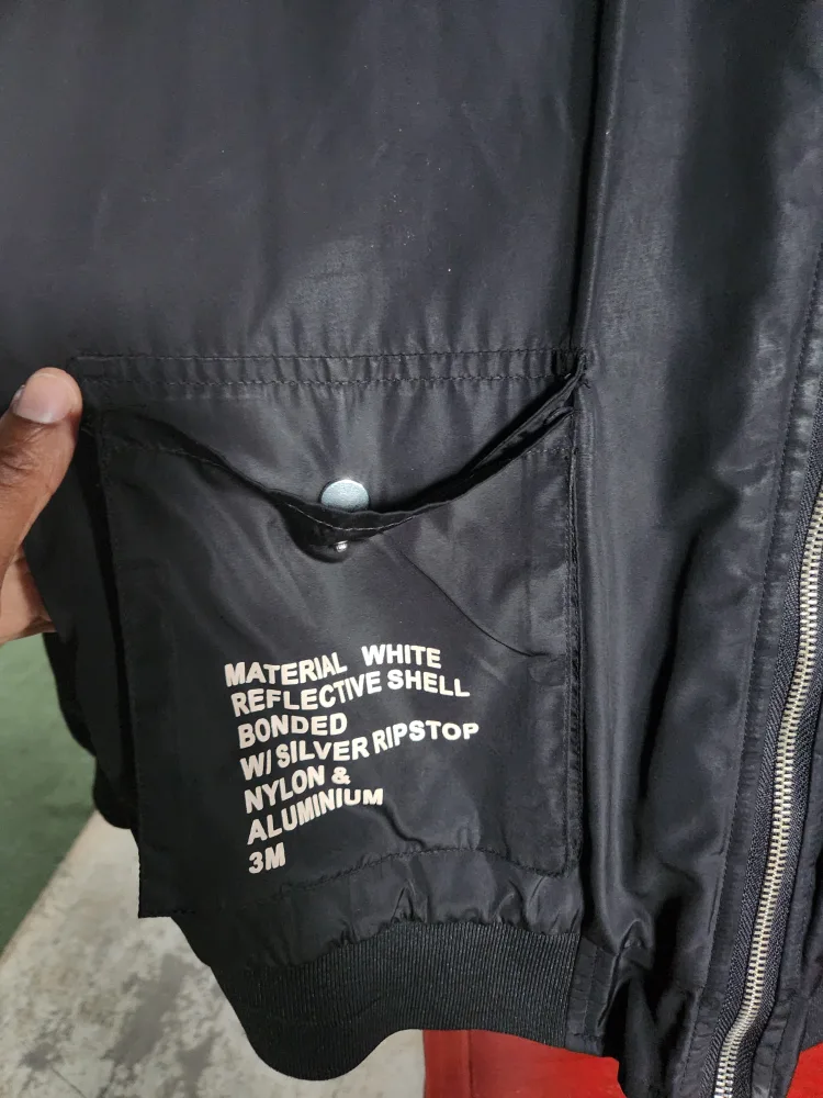 NASA Bomber Jacket - Black, Nylon & Aluminum image indicator(2)