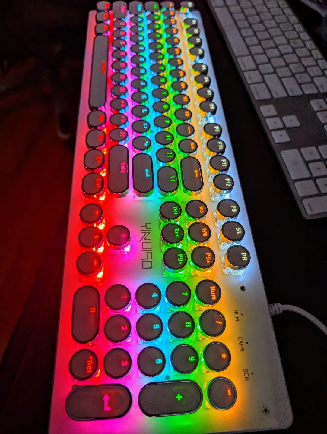 Mechanical Keyboard - Retro Steampunk Style image indicator(5)