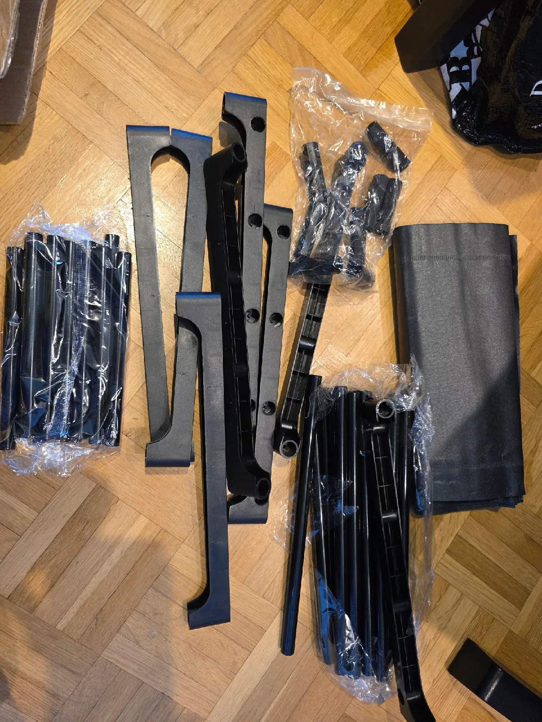 Chasinglee 4-Tier Shoe Rack - Black image indicator(2)