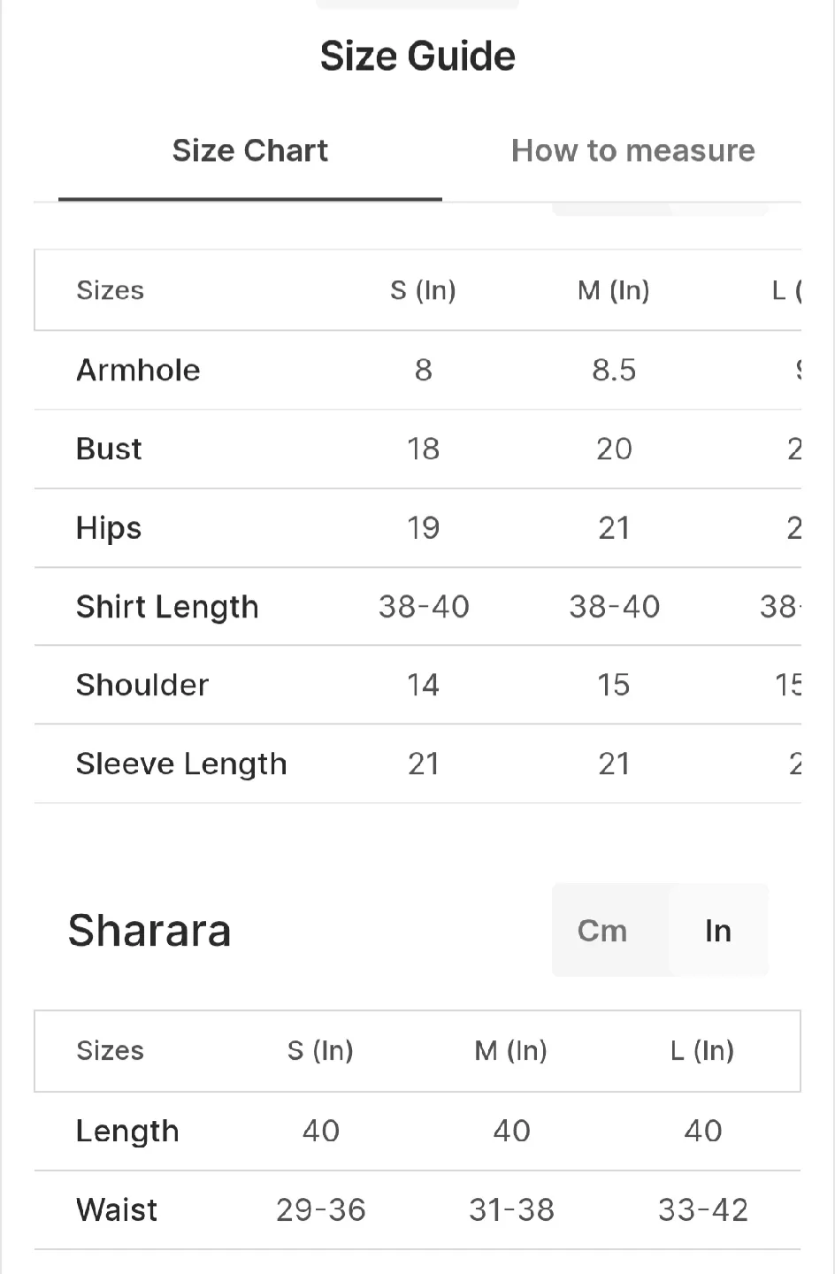 Gharara Dress set - Size S image indicator(4)