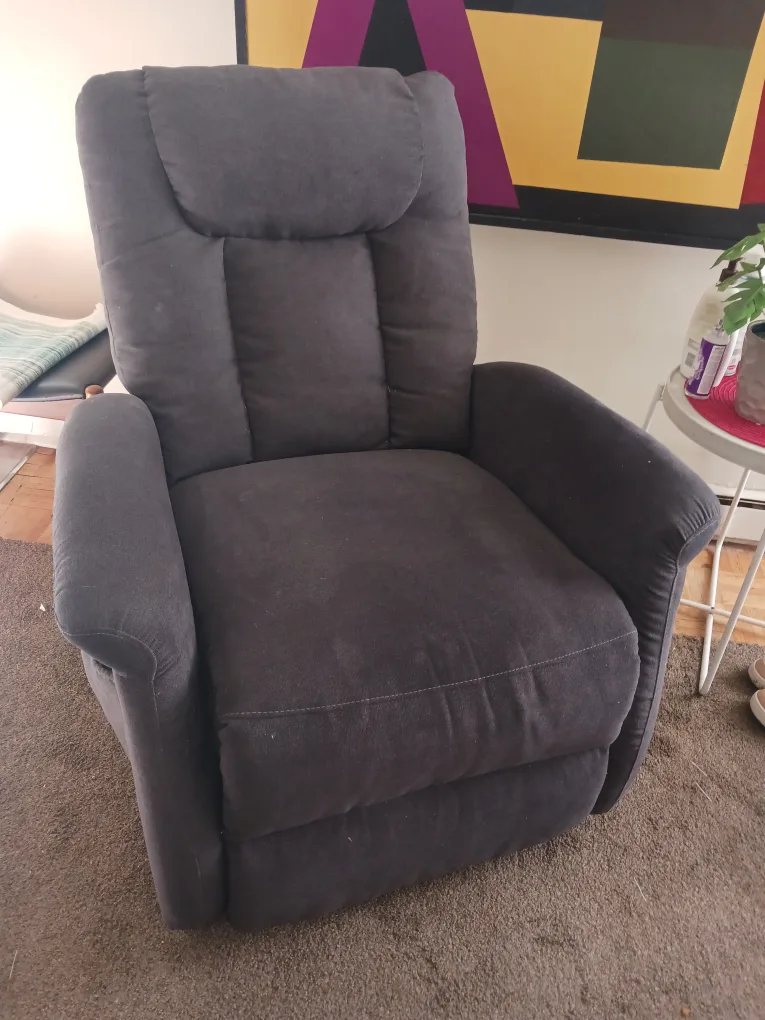 Grey Recliner Chair thumbnail