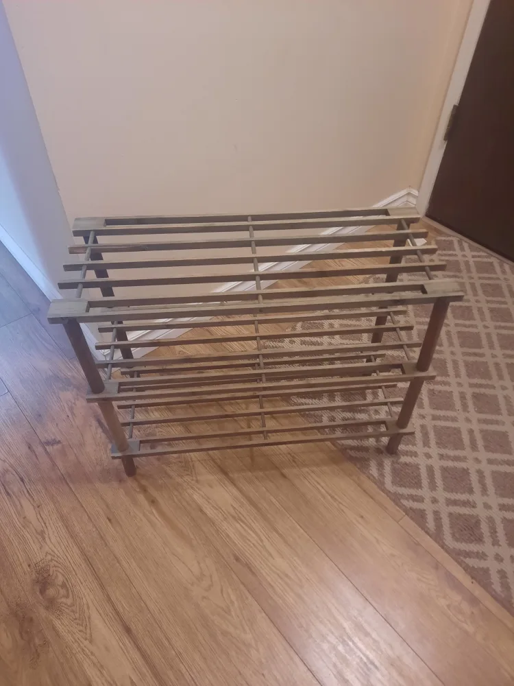 Wooden Shoe Rack pick up only