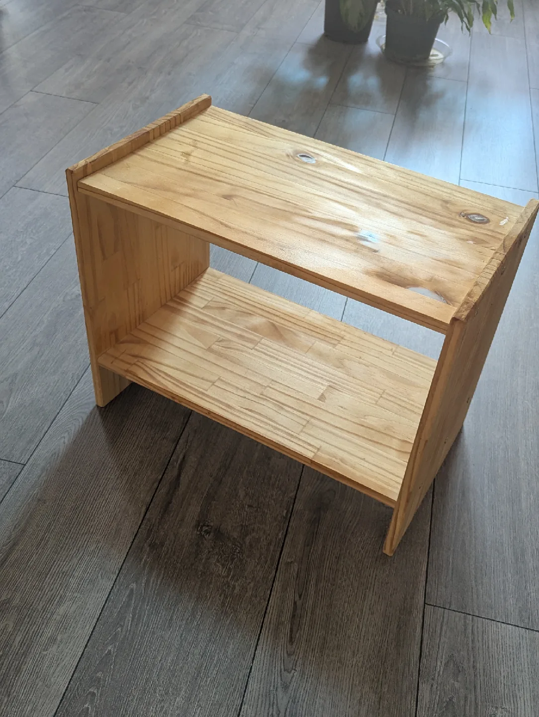 Wood side table / night stand