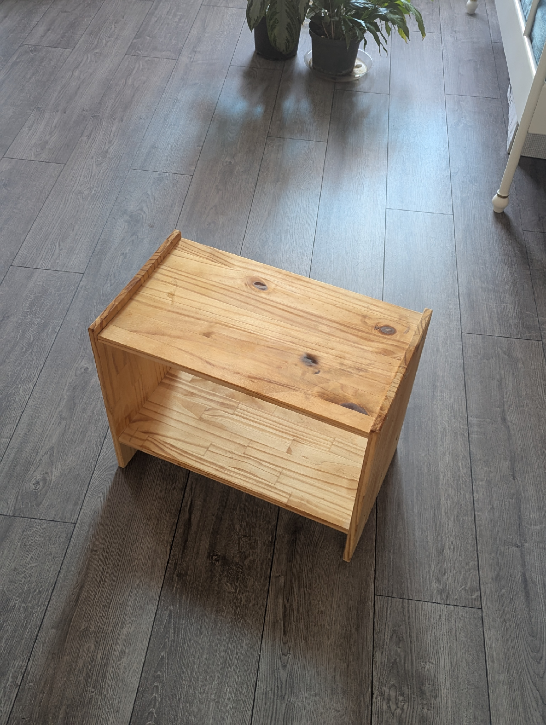 Wood side table / night stand - photo 3