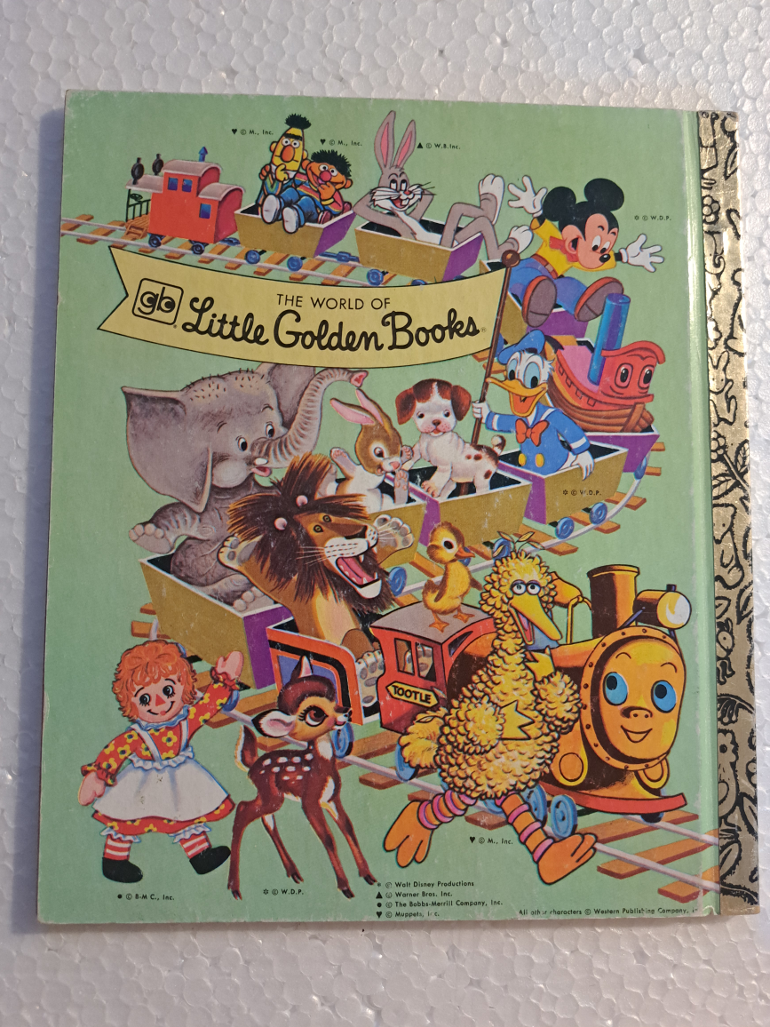 Vintage Disney little golden book The Black Hole - photo 2