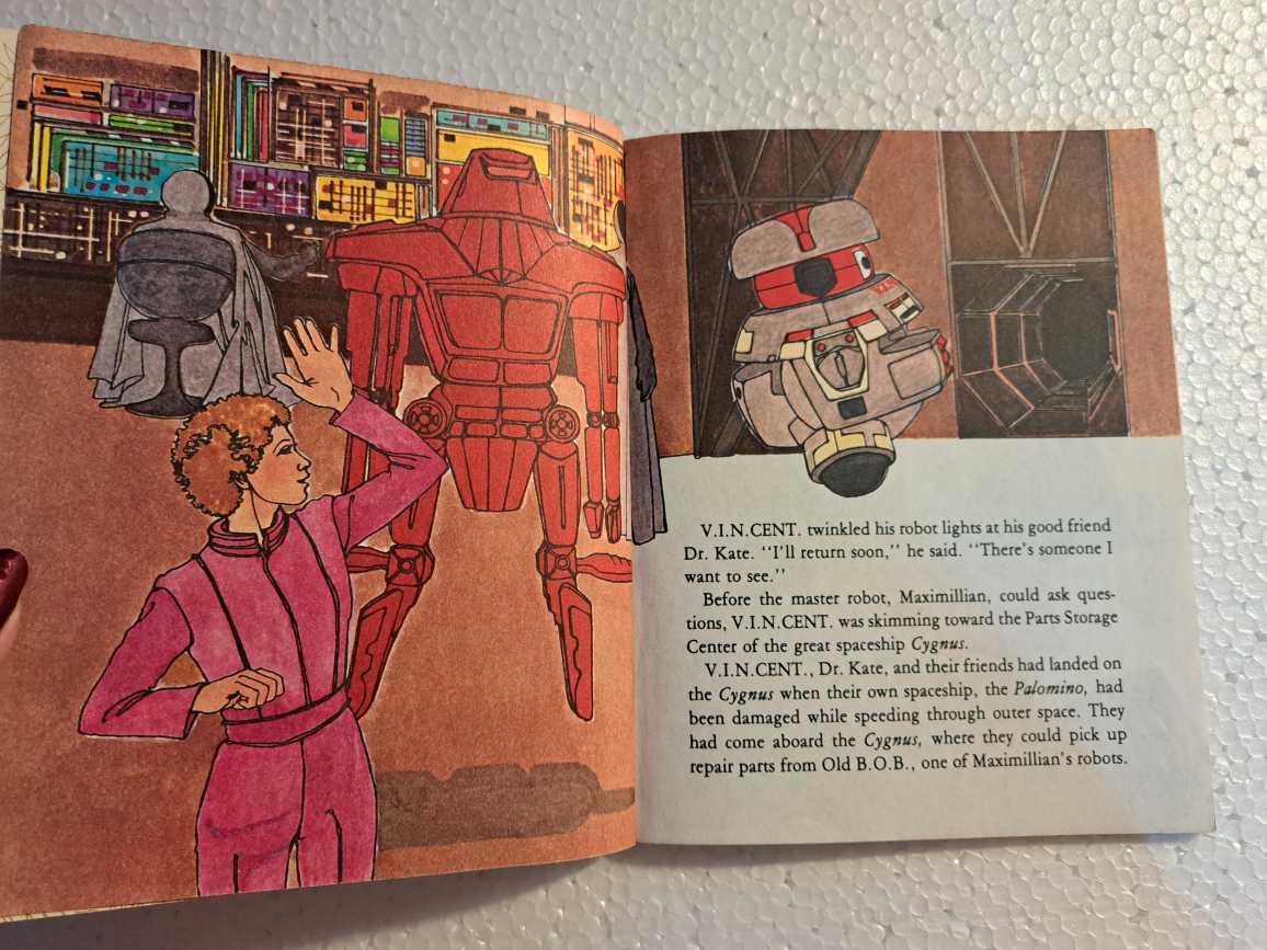 Vintage Disney little golden book The Black Hole - photo 4
