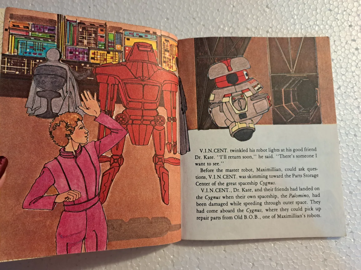 Vintage Disney little golden book The Black Hole image indicator(4)
