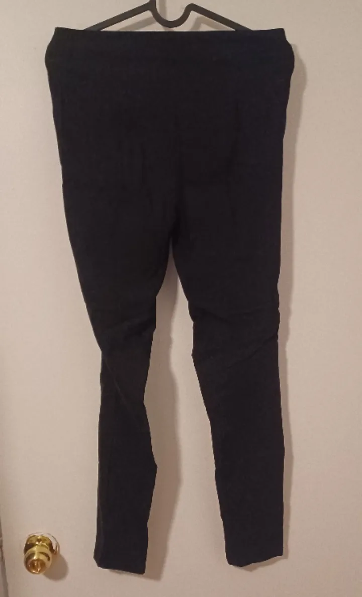 Black Pants with Zipper Front image indicator(2)