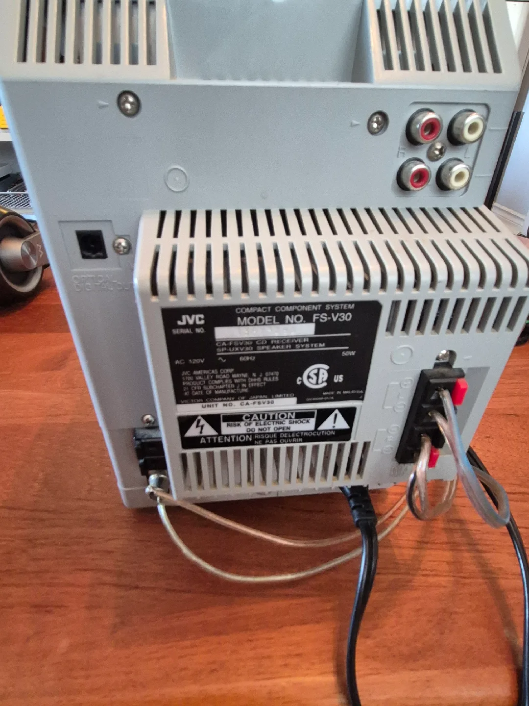 JVC FS-V30 Compact Component System image indicator(3)