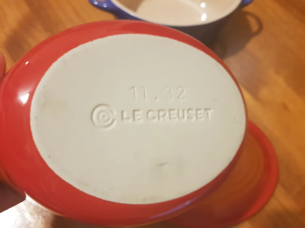 Le Creuset Mini Cocottes - Blue & Orange - photo 3