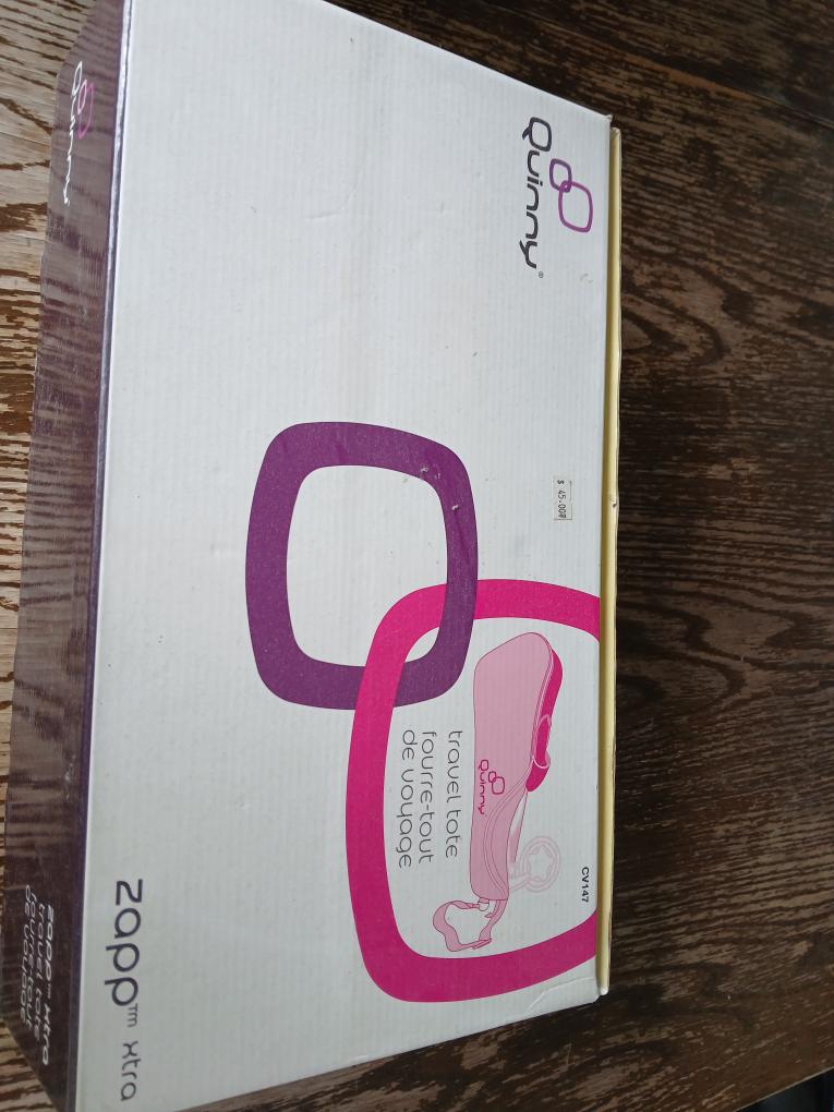 Quinny Zapp Xtra Travel Tote - New in Box!