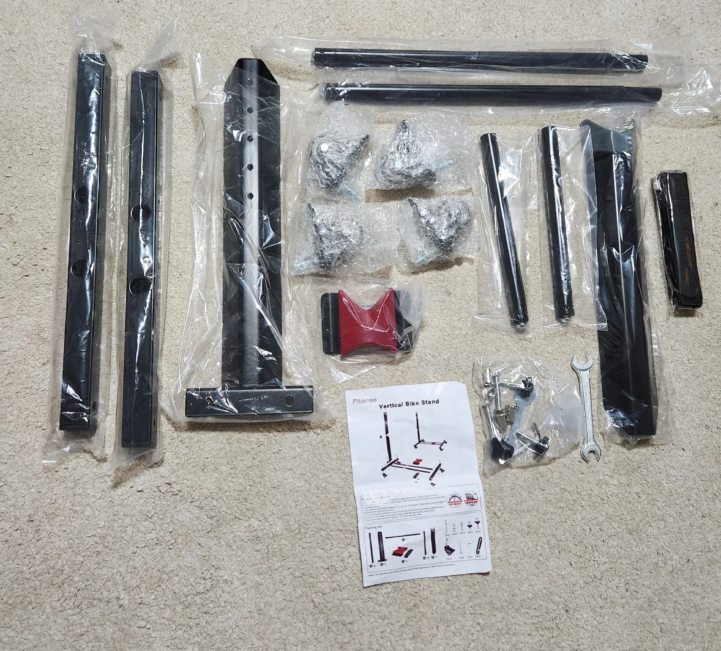 fitsense vertical bike stand(NEW) image indicator(2)