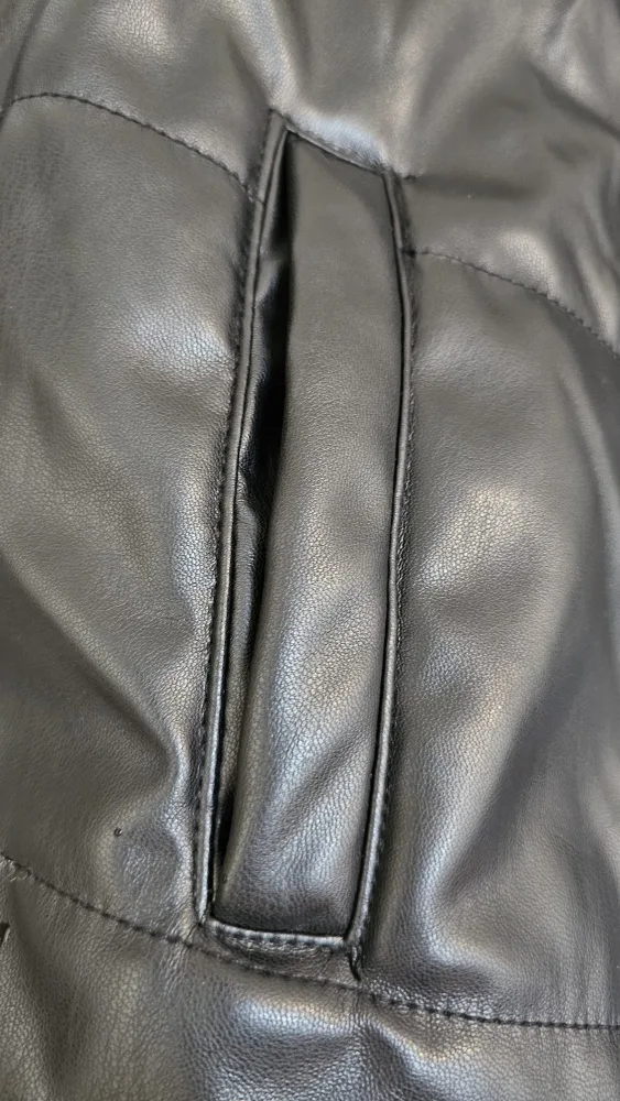 Liv & Lottie Black Puffer Jacket - Size 12 image indicator(3)