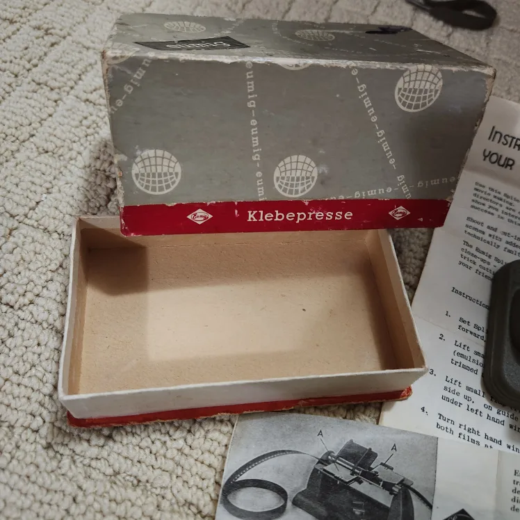 Eumig Splicer Film Editor with Box & Instructions image indicator(4)