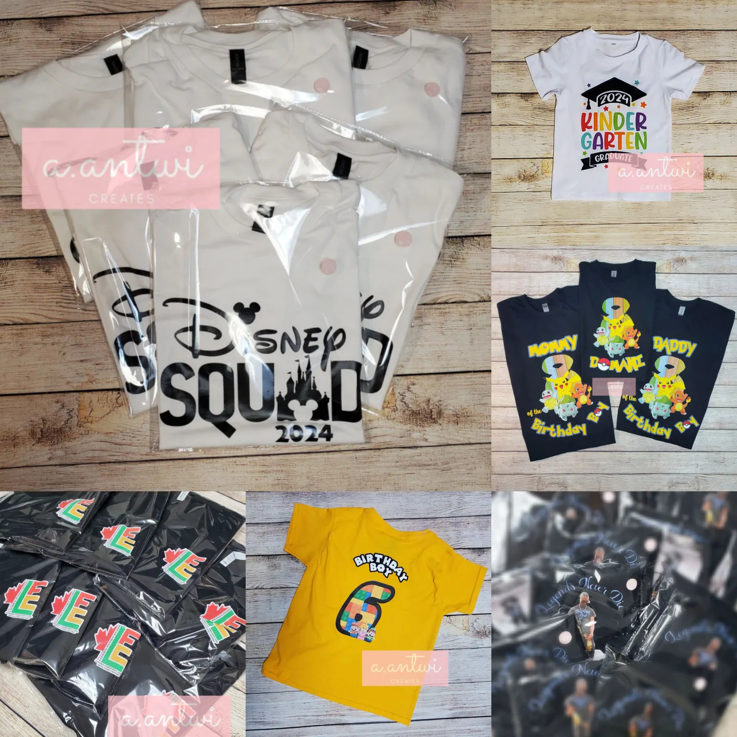 Custom Tumblers, T-Shirts, Cake Toppers & More! image indicator(3)