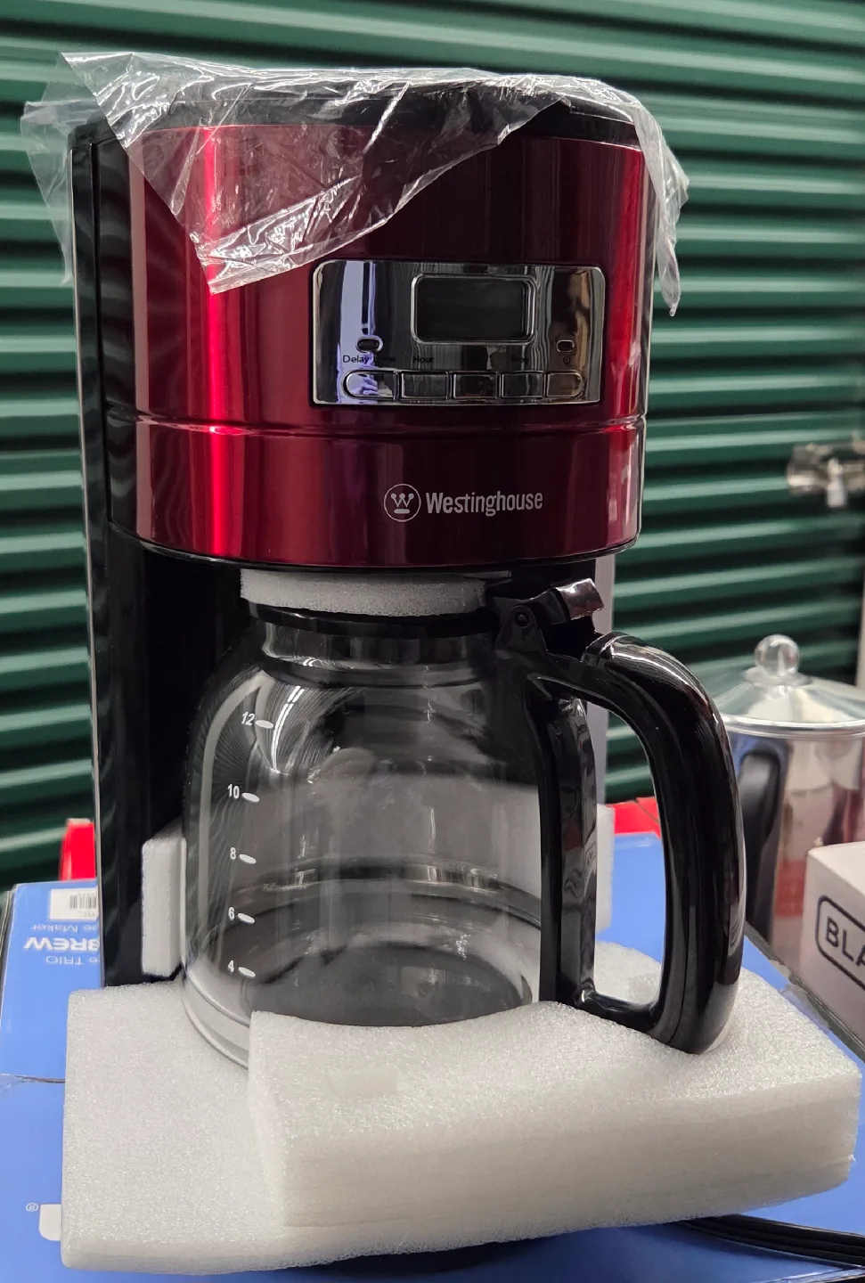 Westinghouse 12-Cup Programmable Coffee Maker - Red image indicator(2)