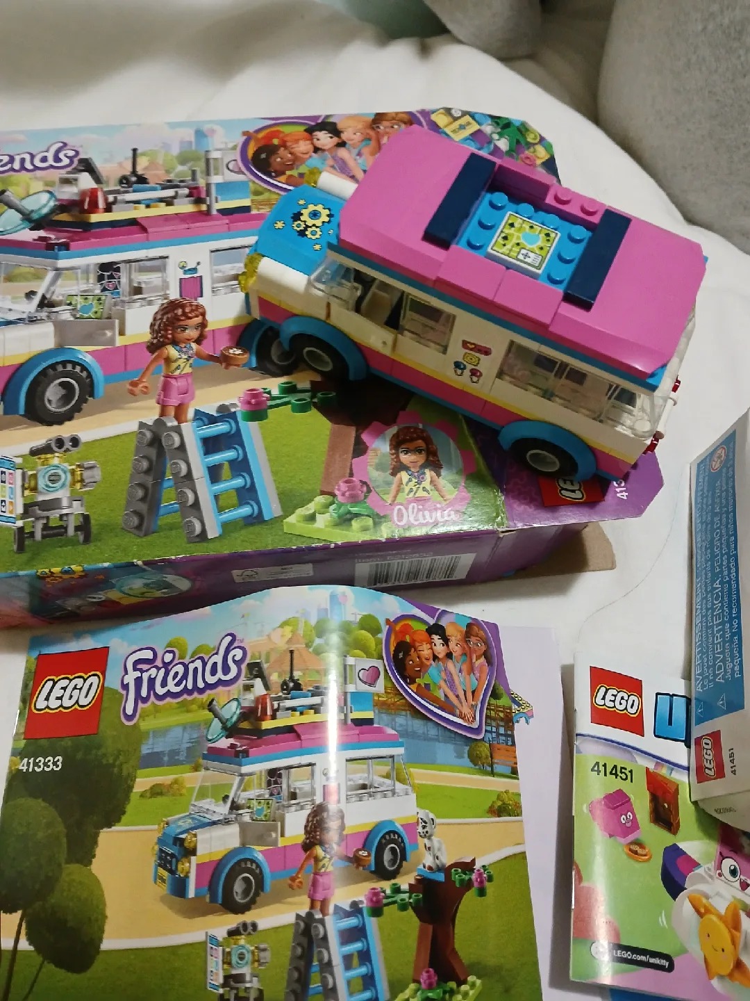 Lego Friends Sets - 41333, 41451, 41330, Classic 10696 image indicator(4)