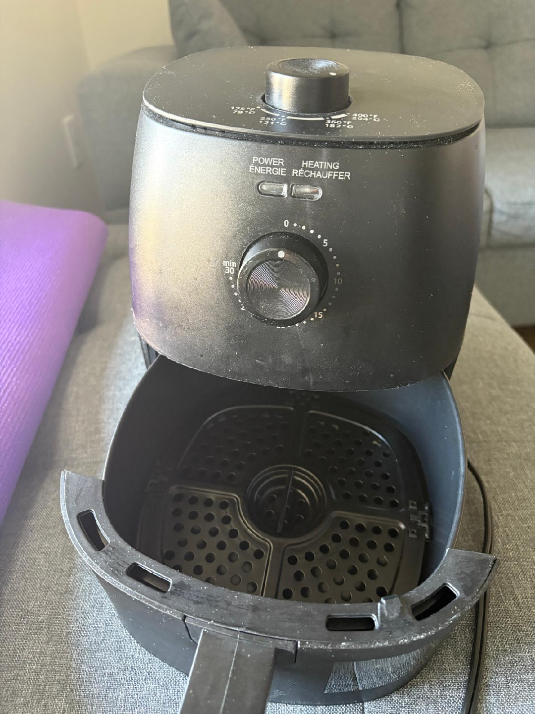 Black Air Fryer - photo 3