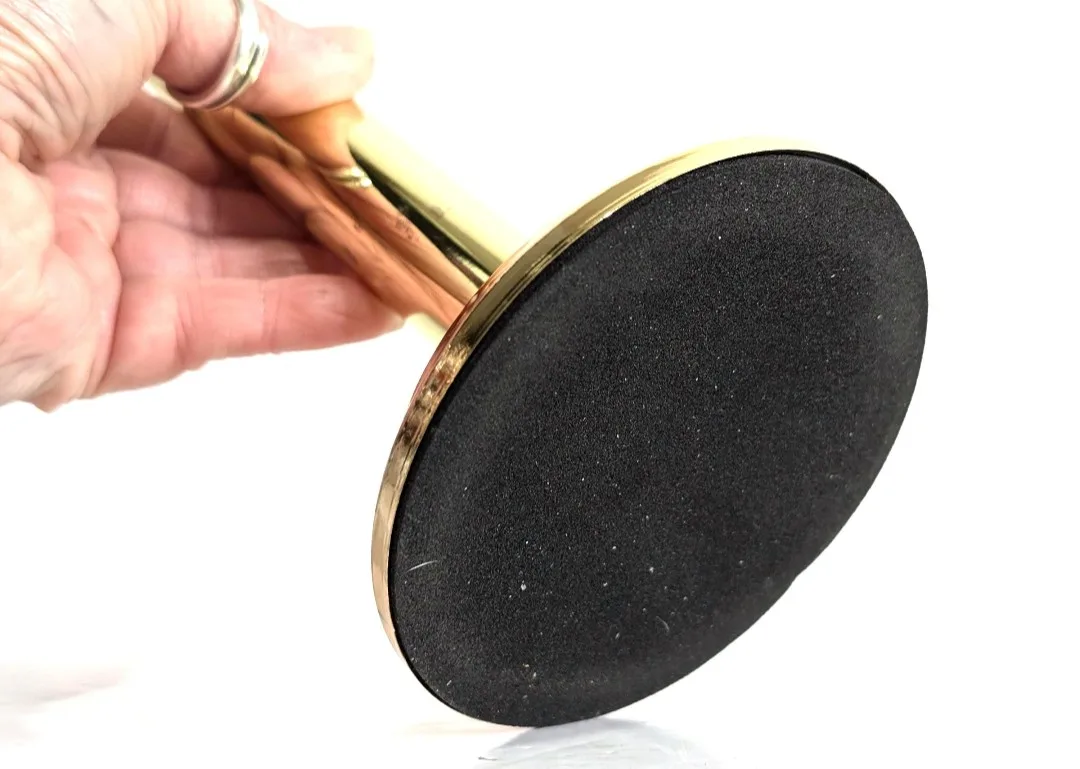 Spring Loaded Brass Candlestick Holder ~ Partylite Candleware image indicator(10)