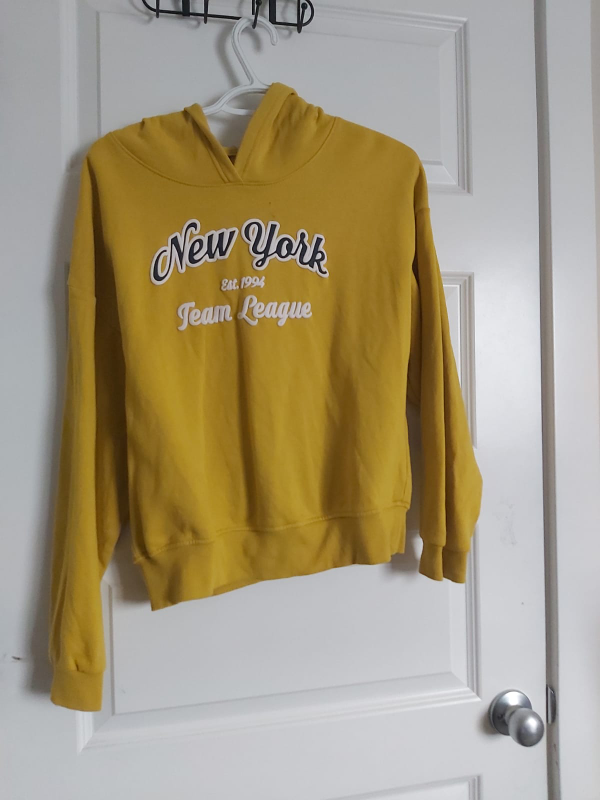 Yellow New York Team League Hoodie