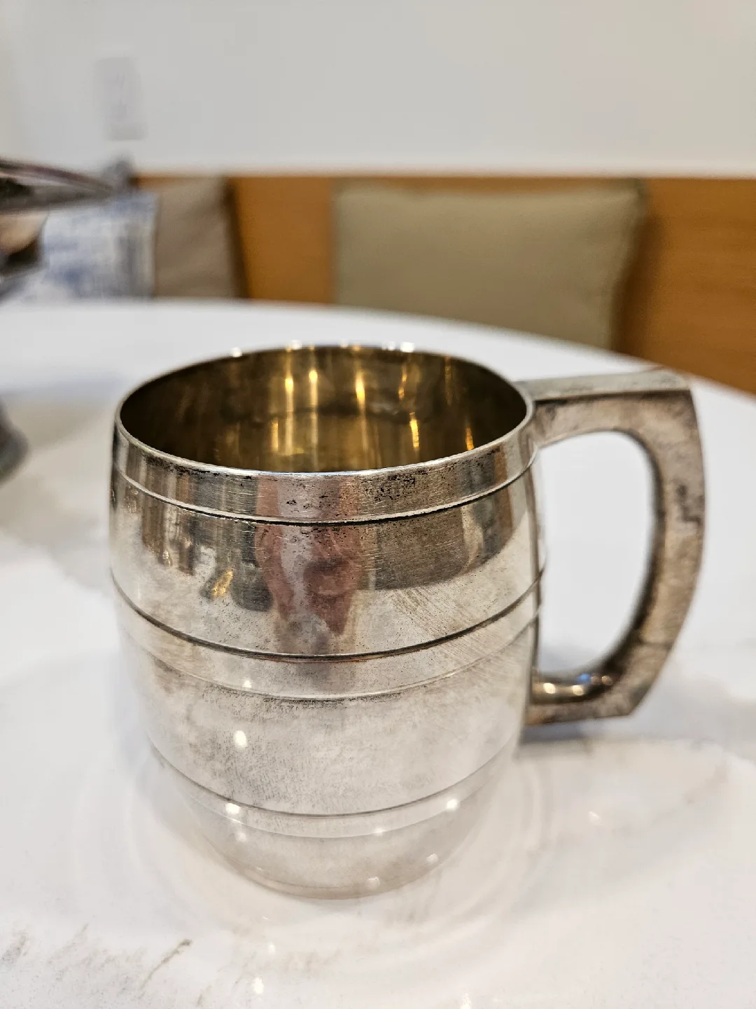 Vintage EPNS Silver Plated Mug thumbnail