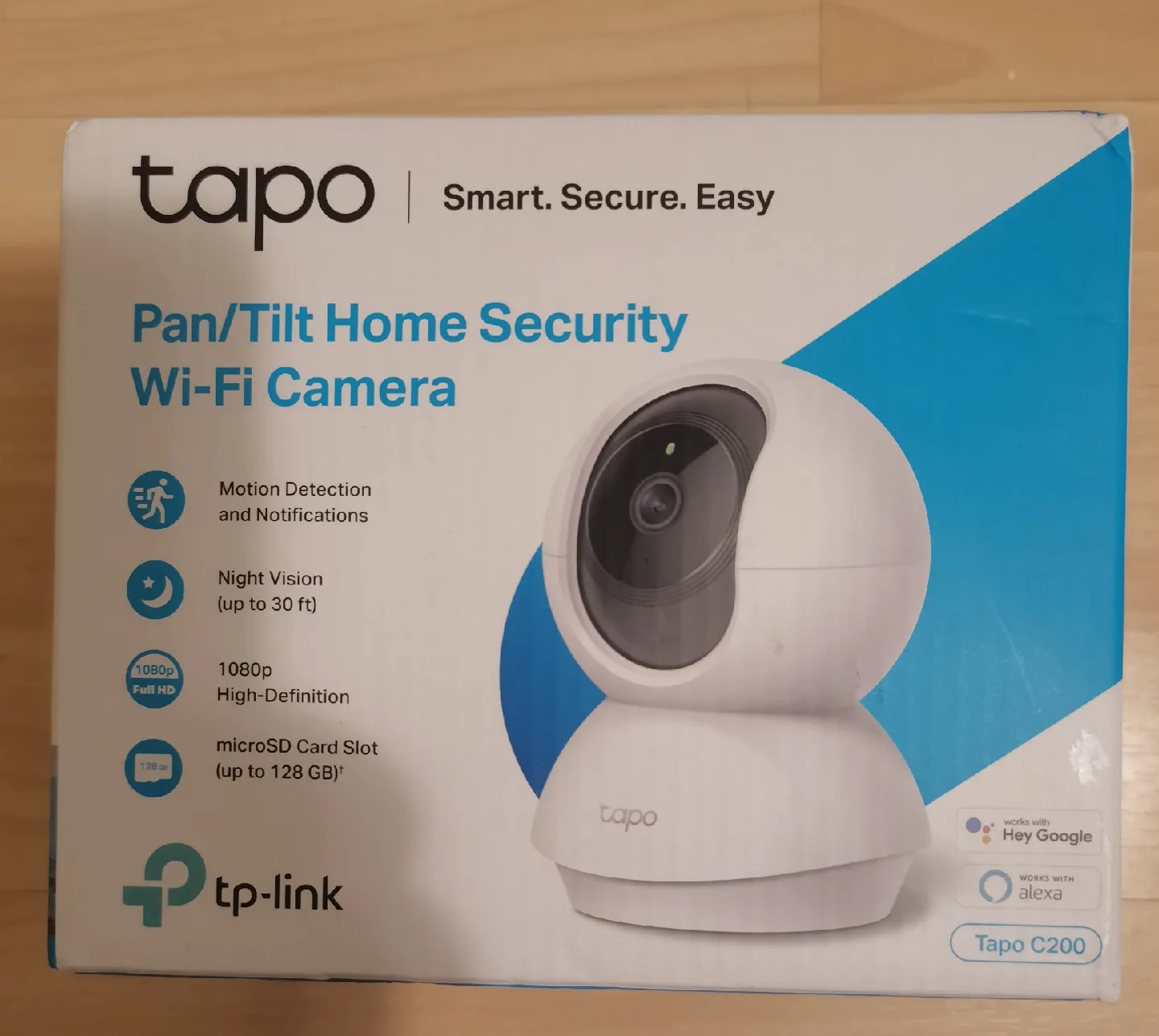 Tapo C200 Pan/Tilt Home Security Wi-Fi Camera
