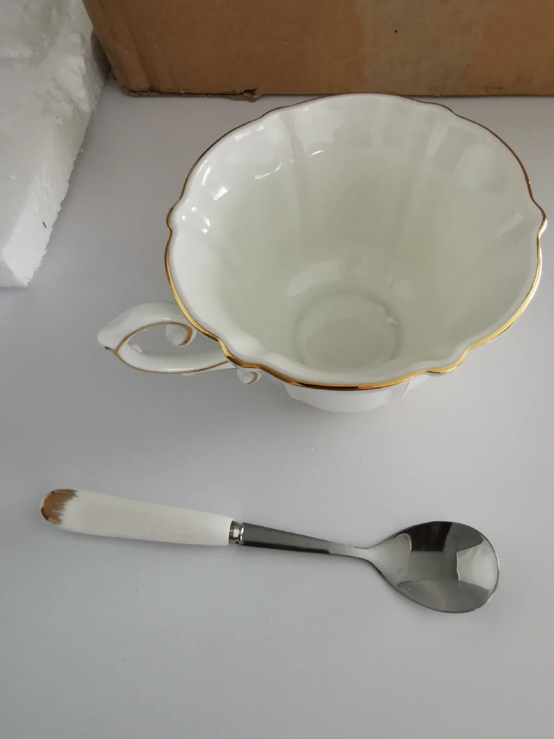 Kendal porcelain coffee cup set image indicator(8)