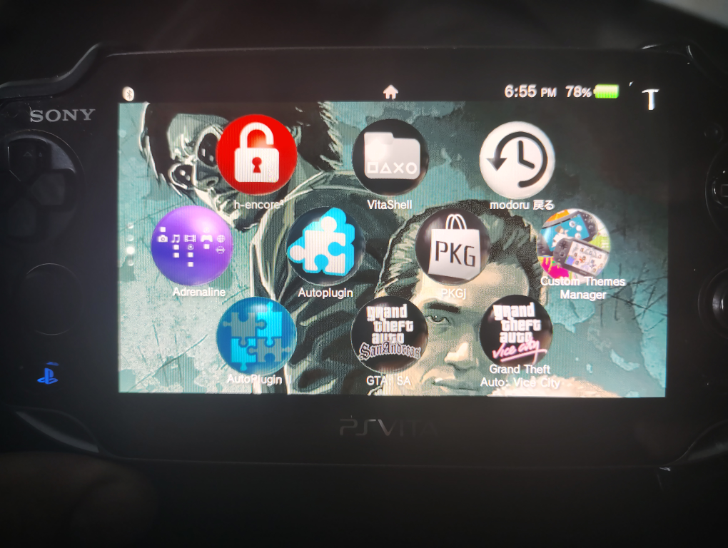 Modded Sony PS Vita OLED Handheld Console - photo 3