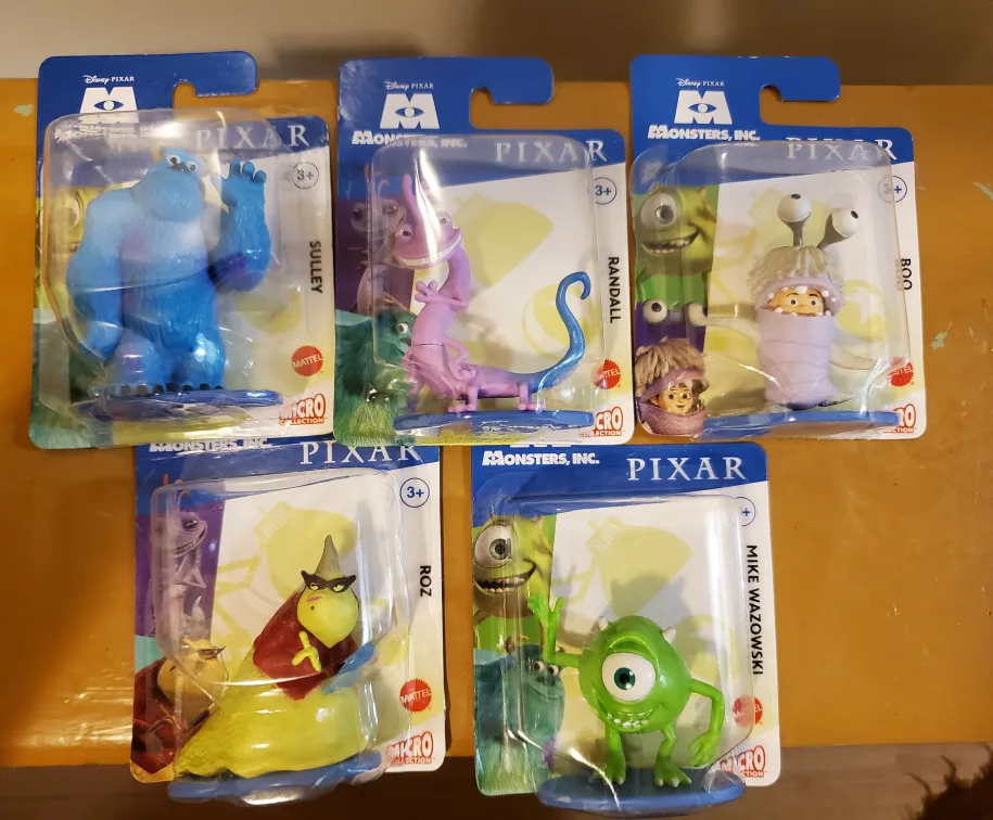 Monsters Inc. Pixar Micro Collection Figures - New thumbnail