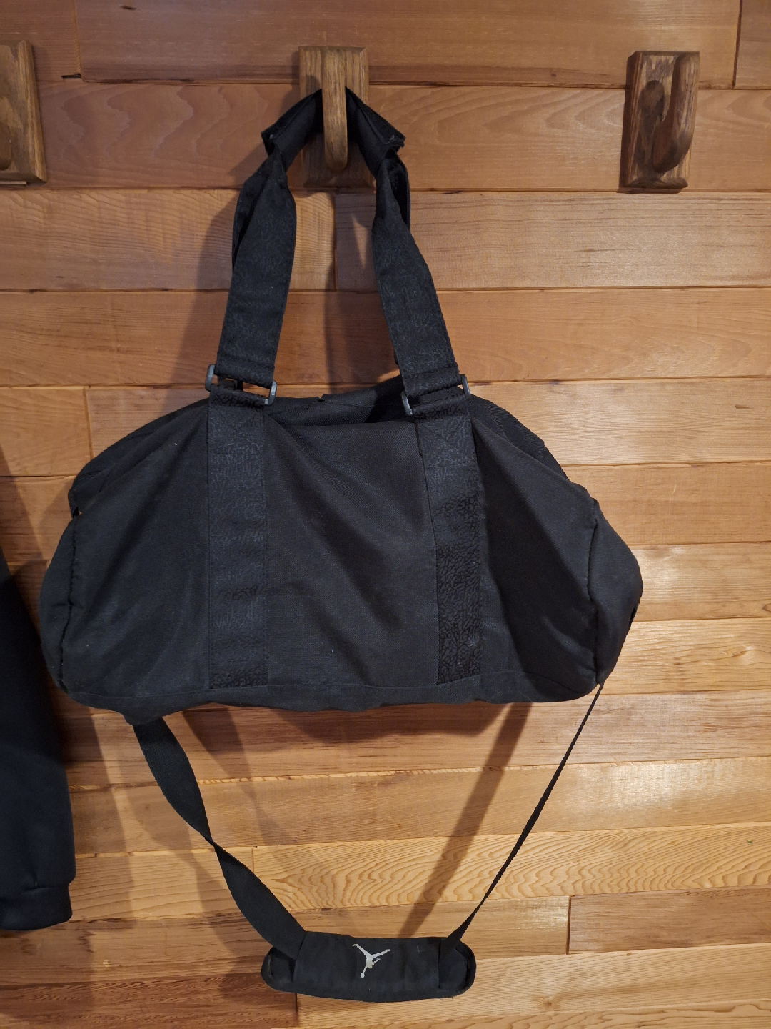 Jordan Black Duffle Bag - photo 2