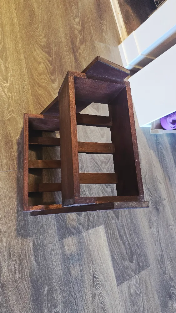 Handmade Wooden Tiered Shelf image indicator(2)