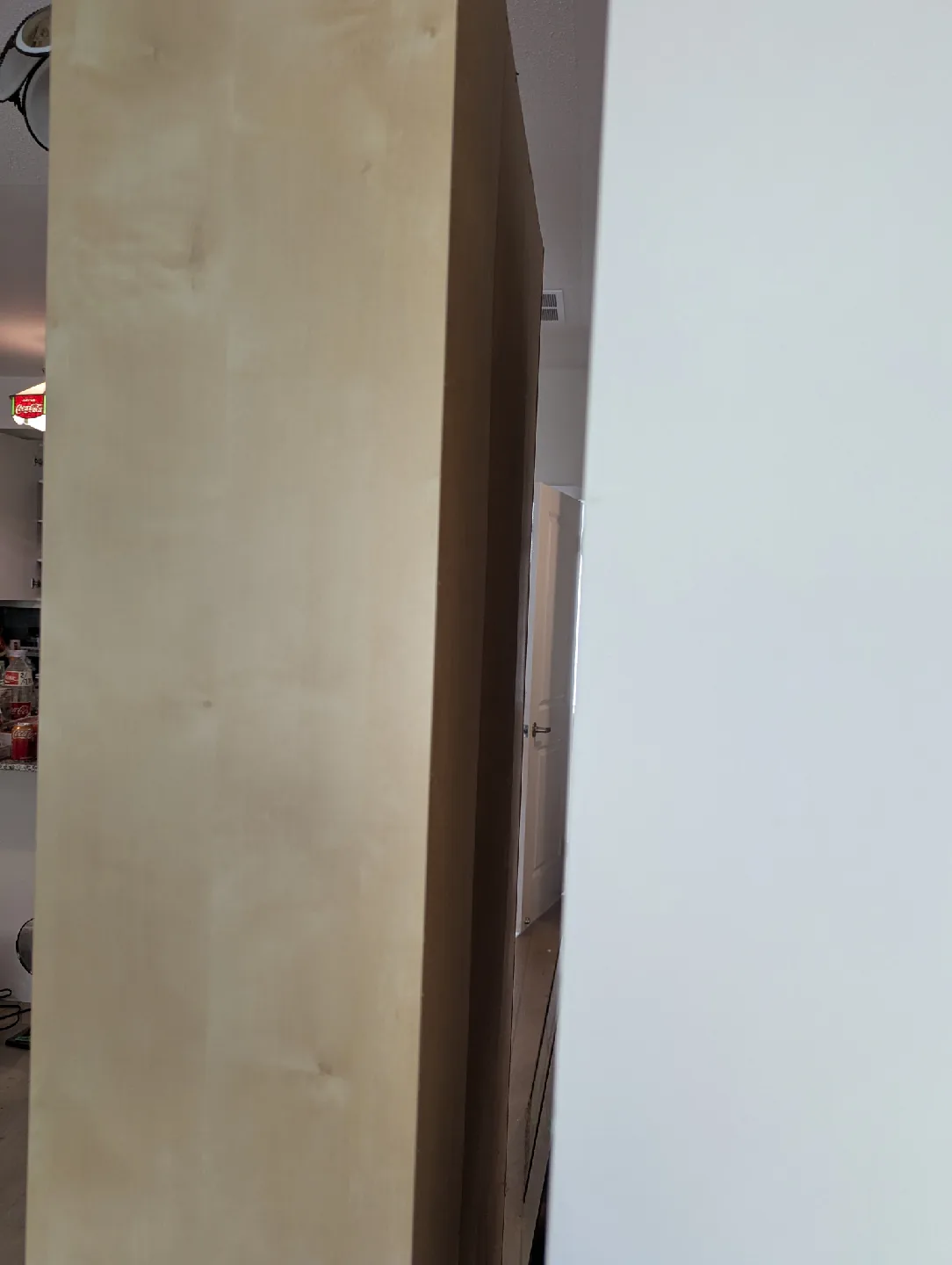 Tall Wooden Bookcase with 4 adjustable shelves image indicator(4)