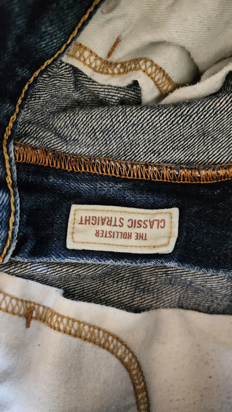 Hollister Classic Straight Jeans W31 L30 image indicator(4)