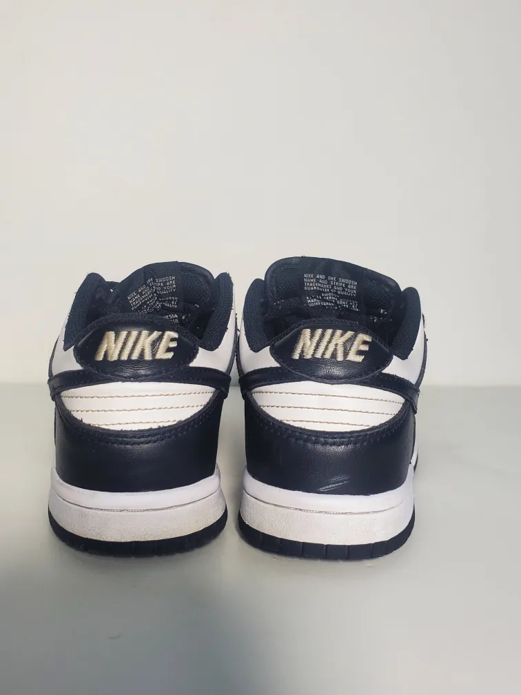 Nike Dunk Low Retro White Black Panda GS CW1590-100 Size 4.5Y image indicator(6)