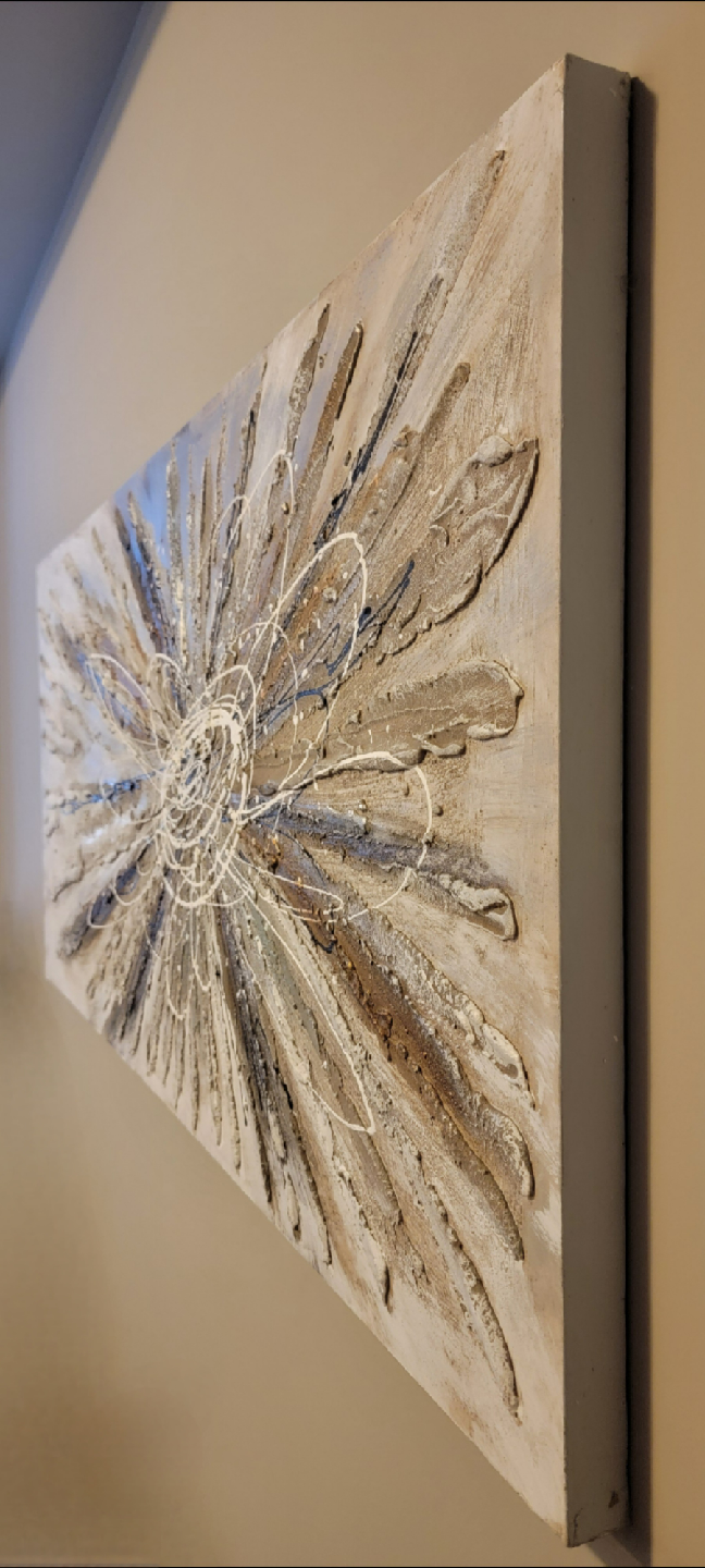 Abstract Flower Wall Art - photo 2