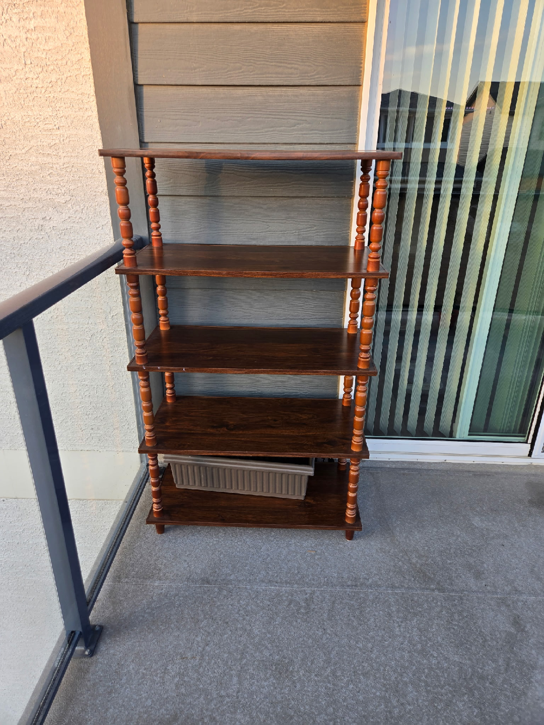 Wooden Shelf Unit - photo 2
