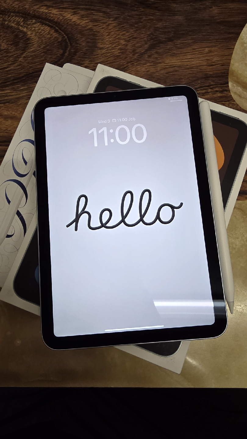 Apple iPad mini (A17 Pro) 128GB and Apple Pencil Pro