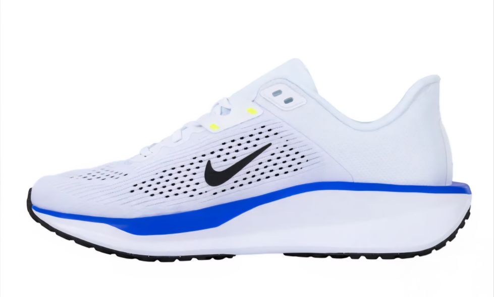 Nike ComfiRide White and Blue Running Shoes - photo 3