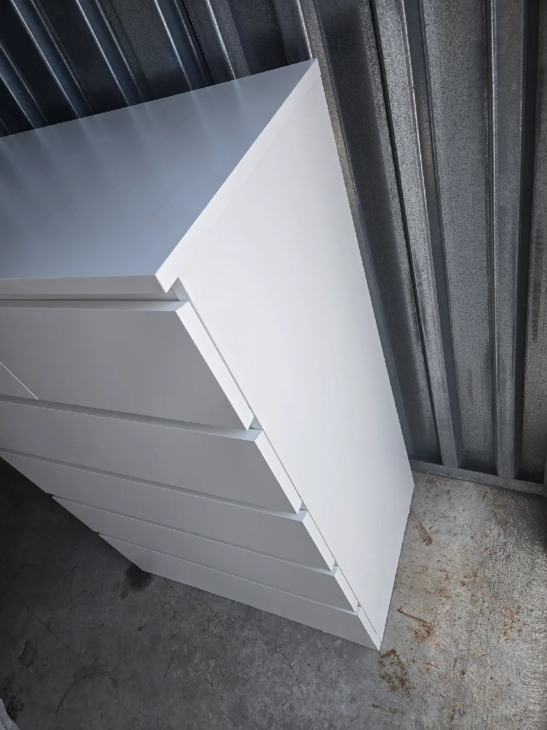 IKEA MALM White 6-Drawer Dresser image indicator(2)