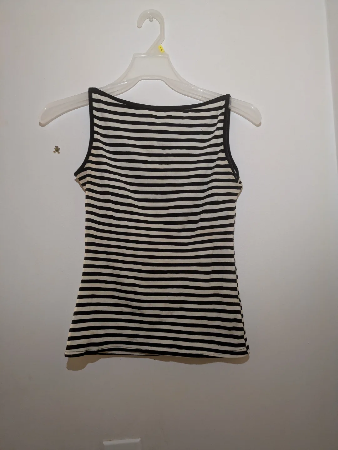 Striped Tank Top - Black & White thumbnail