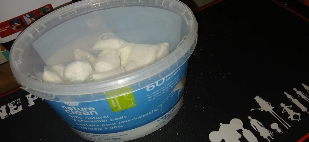 Nature Clean 96% Natural Dishwasher Pods ( 45 pods left) thumbnail