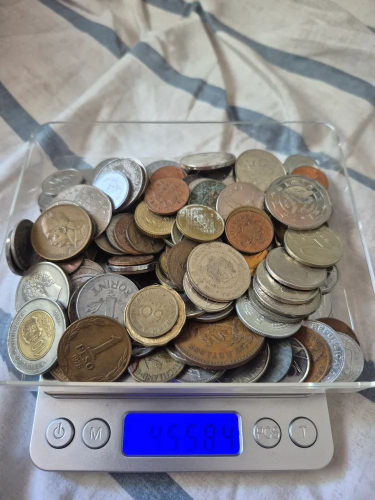 1 lb of Mixed Foreign Coins thumbnail