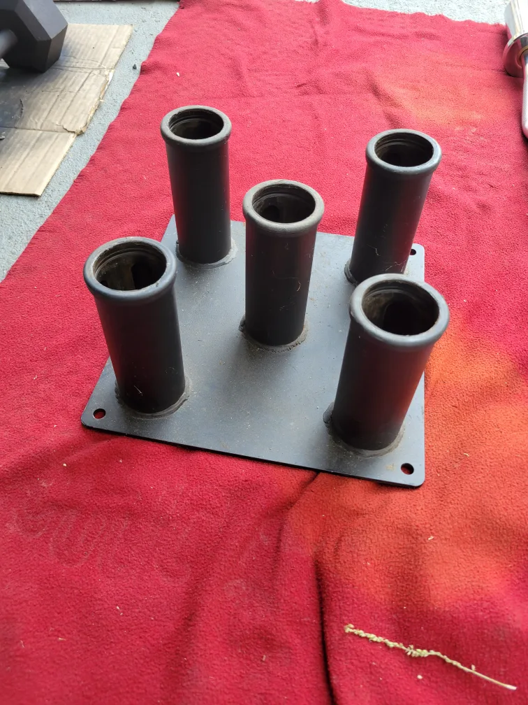 OLYMPIC BAR RACK  HOLDS 5 BARS thumbnail